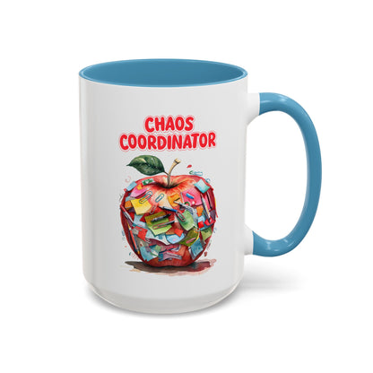 Chaos Coordinator Coffee Mug - Fun Gift for Teachers, Office Decor, Teacher Appreciation, Funny Coffee Cup, Classroom Supplies