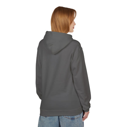 Professionally Freezing Hoodie | Handwritten Text, Snowflake Accent