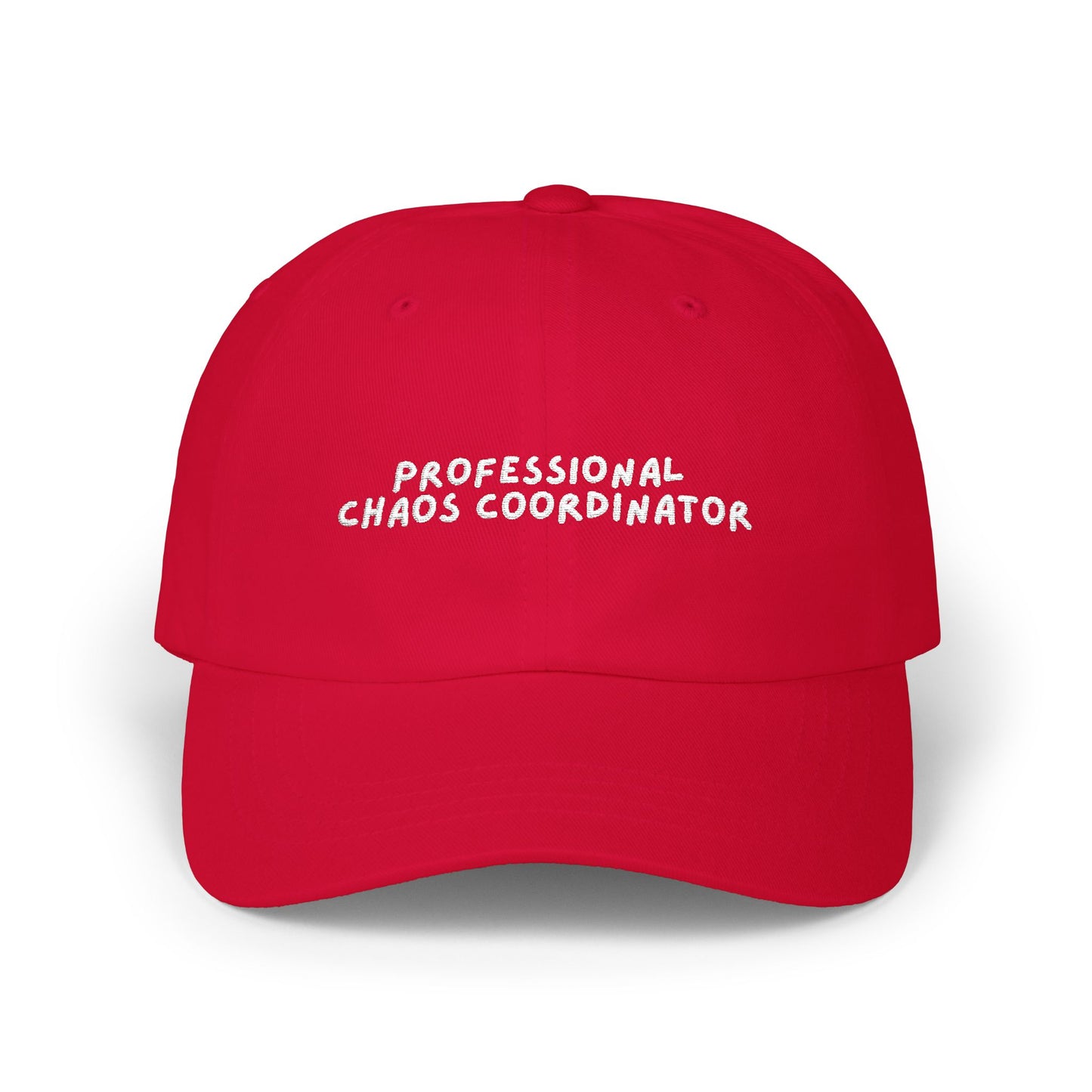 Professional Chaos Coordinator Dad Cap | Humorous Baseball Hat