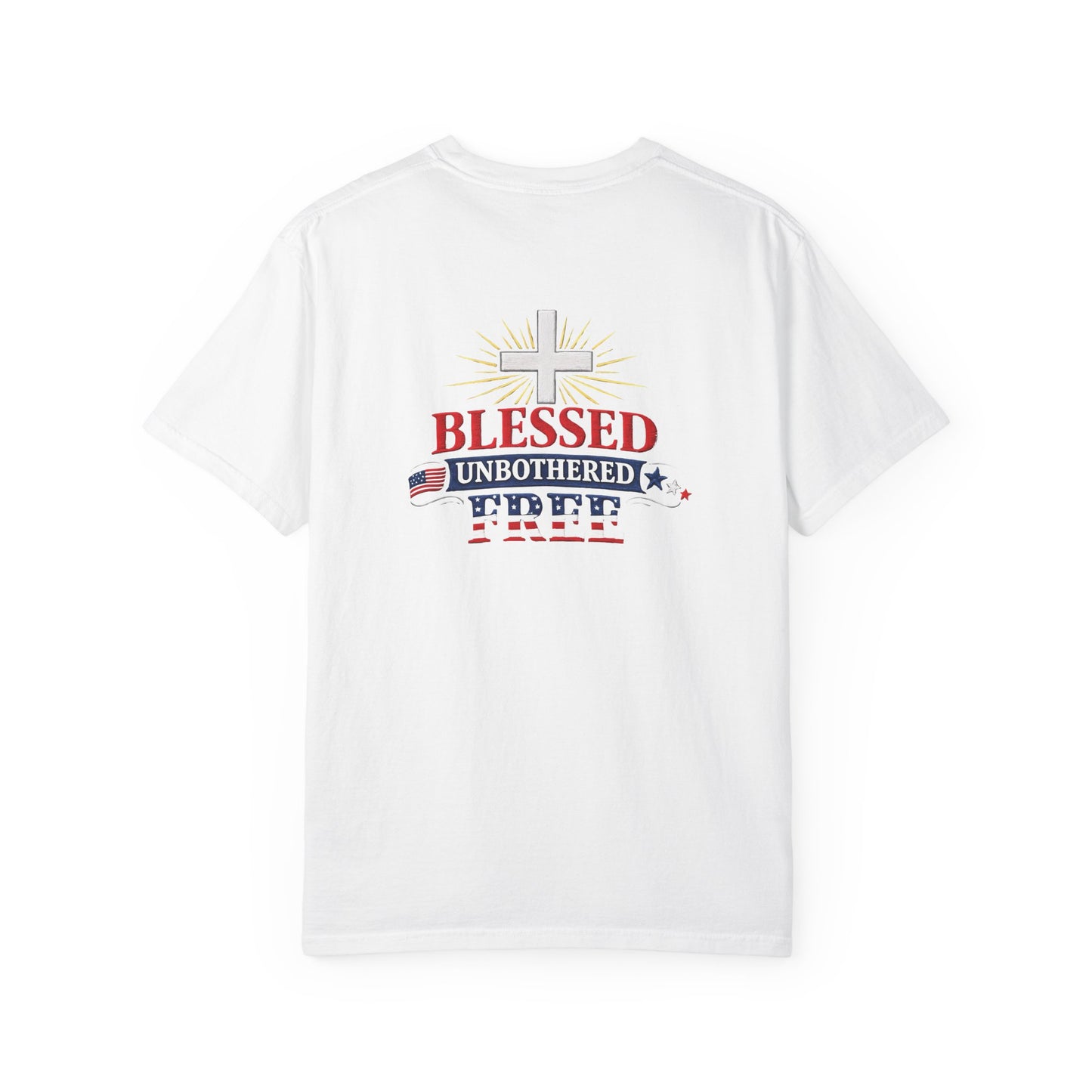 Blessed Unbothered Free cross | T-shirt