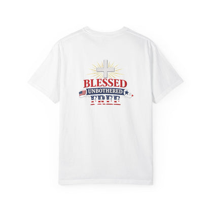 Blessed Unbothered Free cross | T-shirt