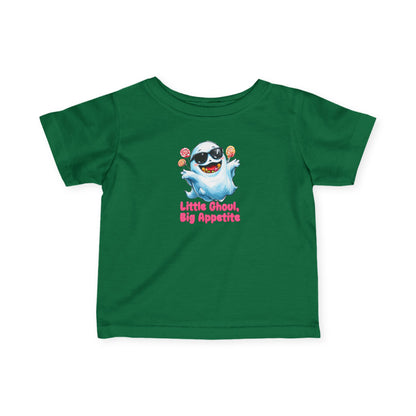 Adorable Halloween Infant T-Shirt, Little Ghoul Big Appetite Tee, Baby Halloween Costume, Cute Toddler Shirt, Spooky Fun Apparel, [...]