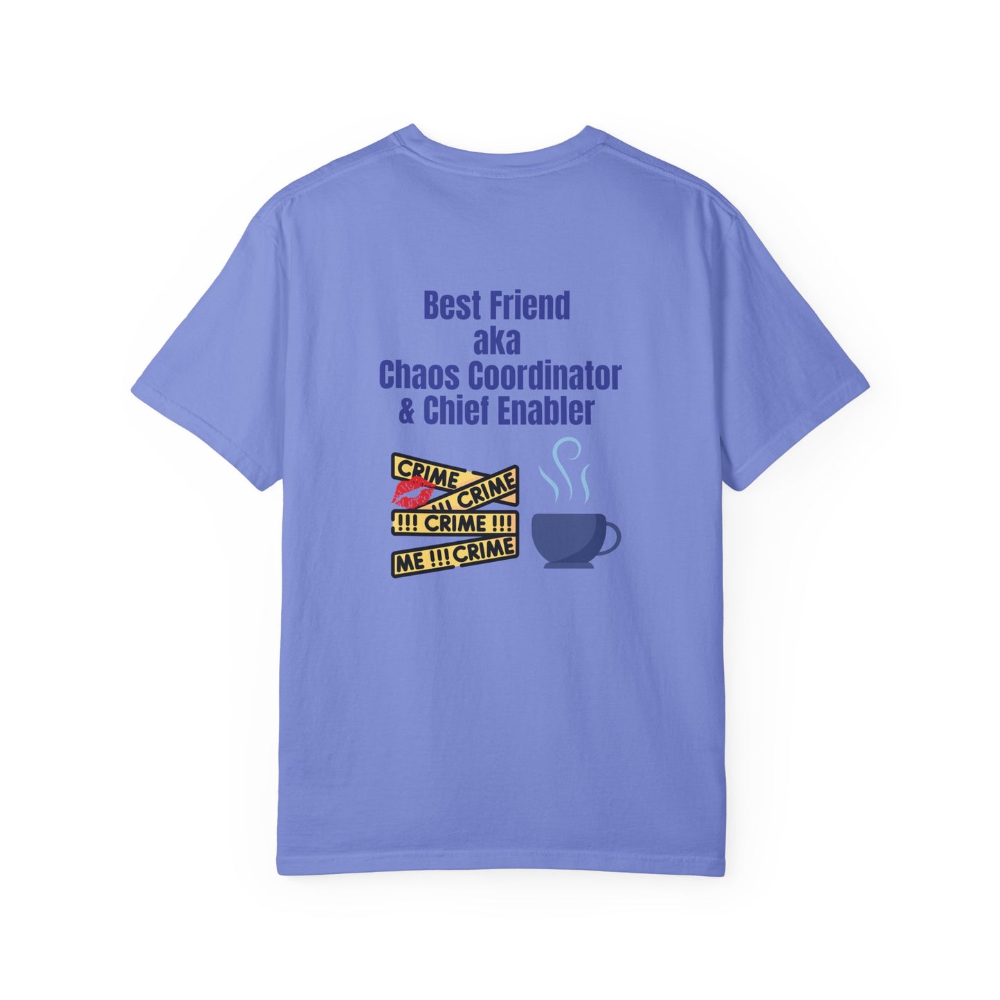 Best Friend Chaos Coordinator T-Shirt, Unisex Tee, Gift for Besties, Fun Friendship Shirt, Birthday Present, Casual Wear