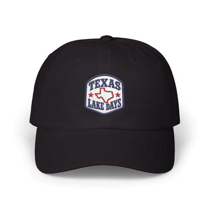 Texas Lake Days Dad Cap | Embroidered Patch Baseball Hat