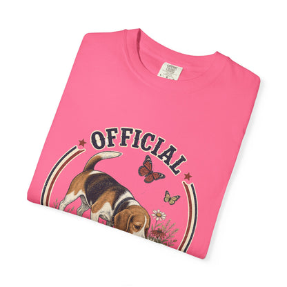 Official Neighborhood Sniff Inspector Beagle T-Shirt | Dog Lover Tee