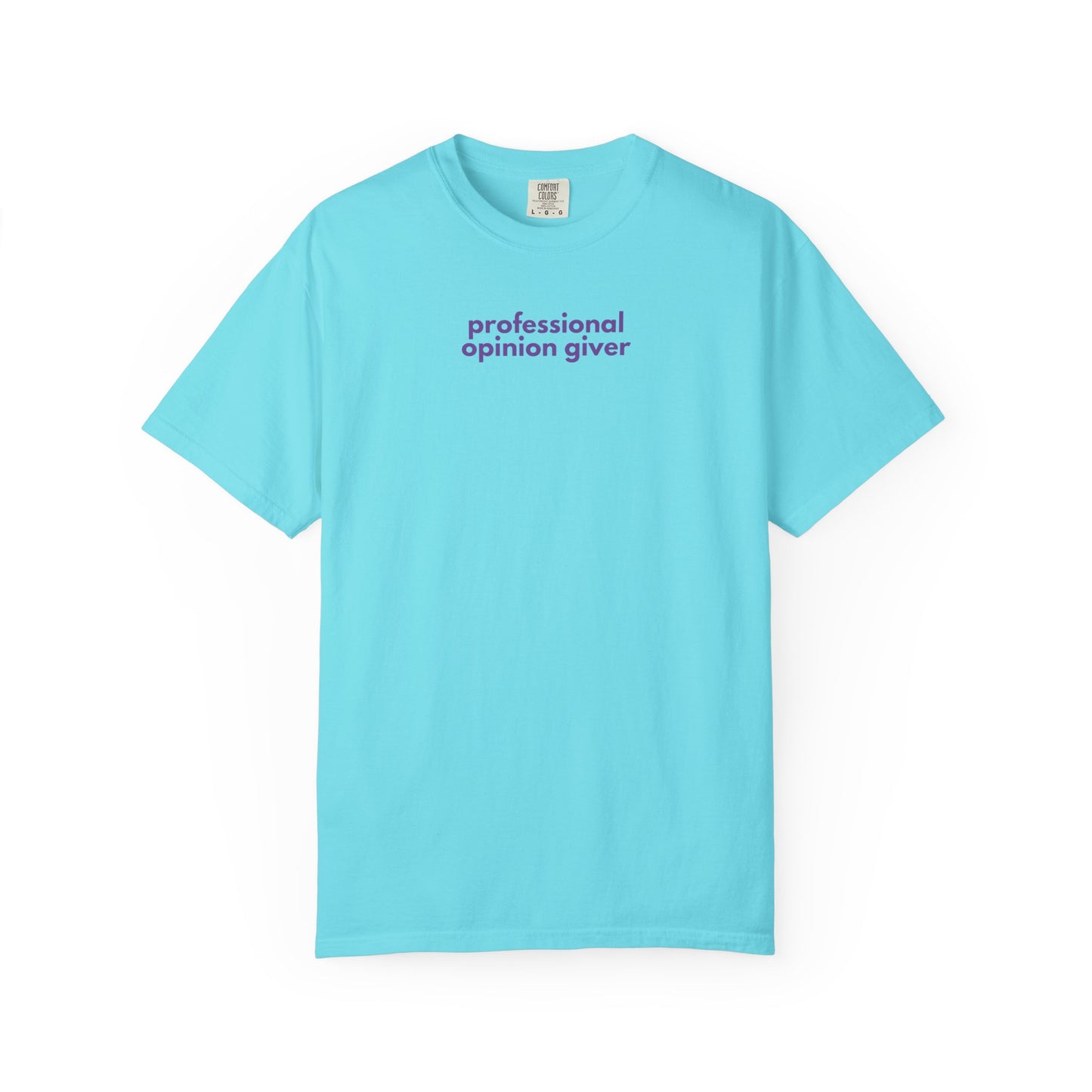 Professional Opinion Giver T-Shirt, Casual Tee, Unisex Top, Gift for Friends, Fun Tee, Everyday Wear, Humorous Apparel