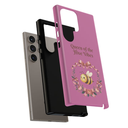 Queen of the Hive Bee Phone Case | Cute Floral Bee iPhone Case