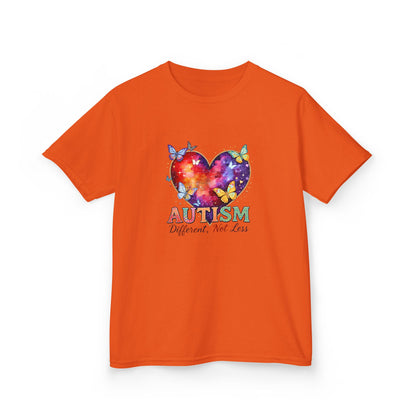 Autism Puzzle Heart Kids Tee | Different Not Less