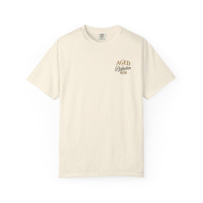 Aged to Perfection 1976 T-Shirt | Vintage Typographic Birthday Design