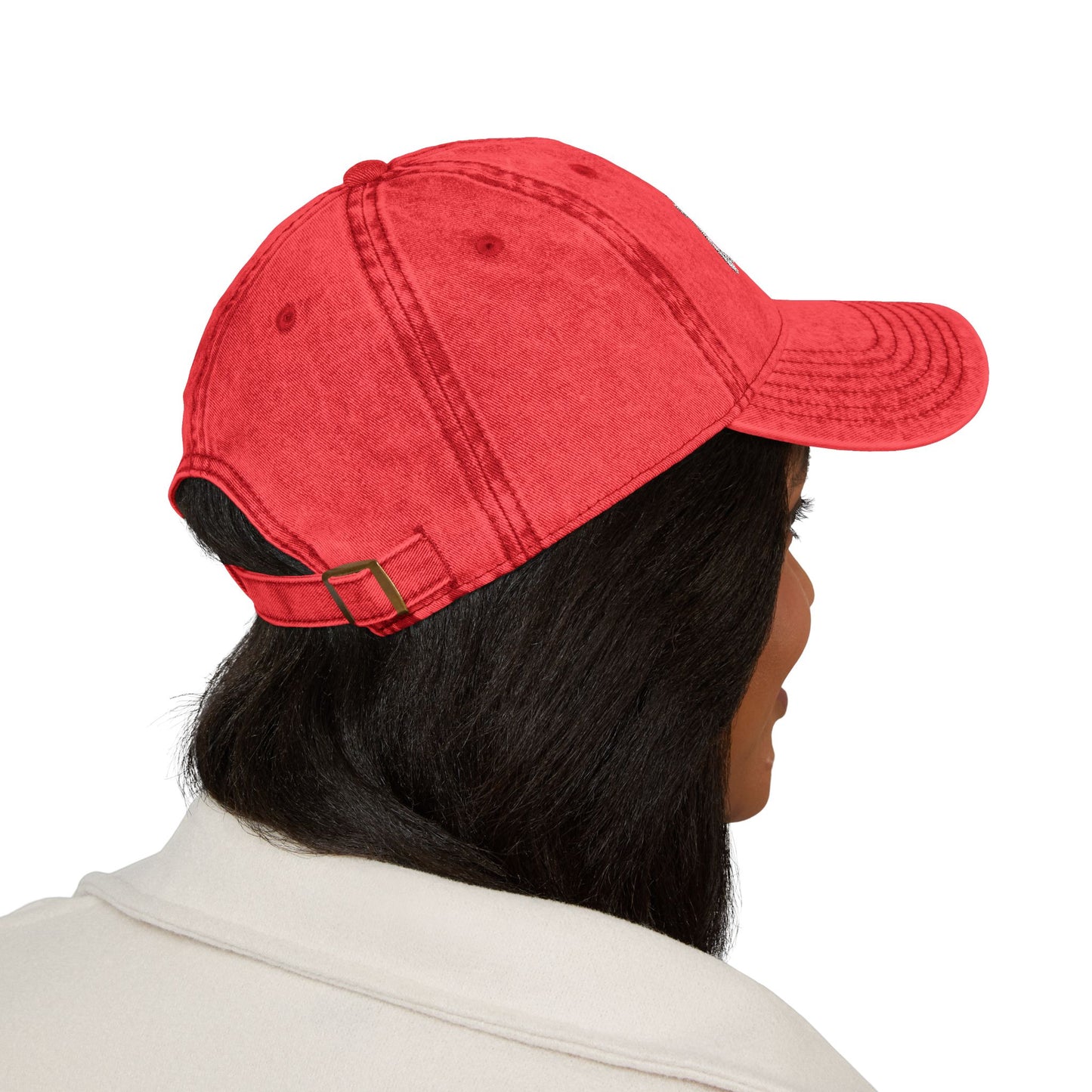 Just A Little Unhinged Cap | Embroidered Vintage Dad Hat