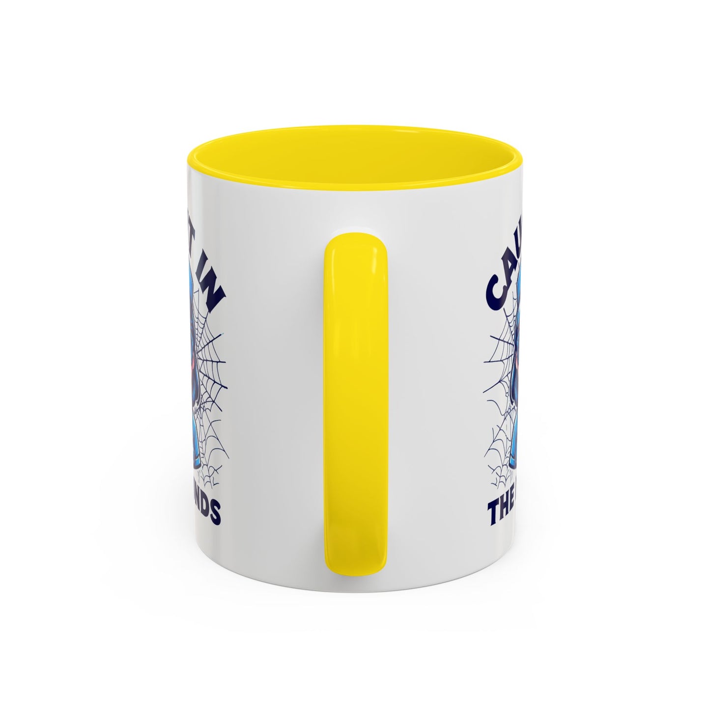 Nurse Coffee Mug, Cute Nursing Gift, Healthcare Appreciation, Fun Spider Design, Caught in the Rounds Mug