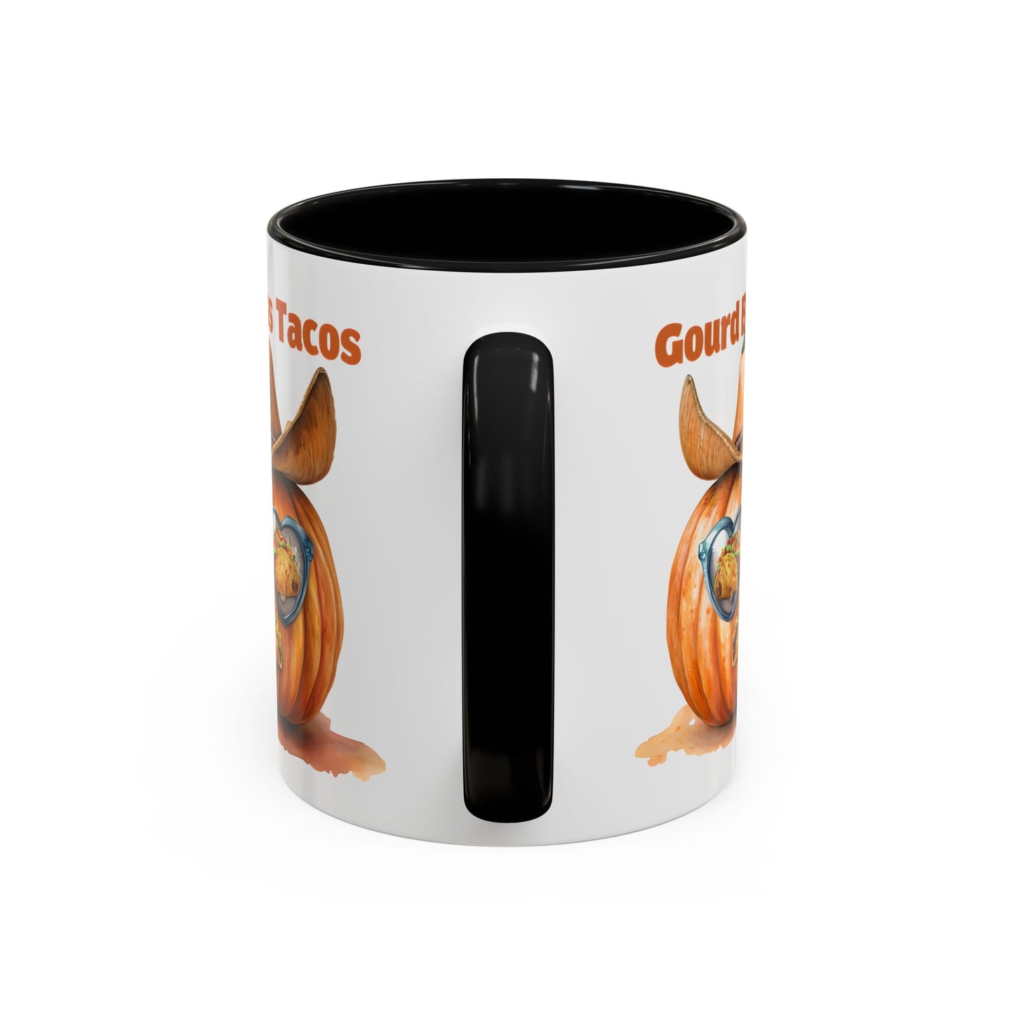 Gourd Bless Tacos Coffee Mug - Perfect for Fall, Halloween, Thanksgiving, Taco Lovers, Kitchen Decor