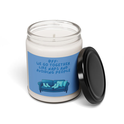 Funny Best Friend Gift Candle, Scented Soy Candle 9oz - Friendship Candle, Humorous Candle, Gag Gift Candle, Novelty Candle, Birthday Gift