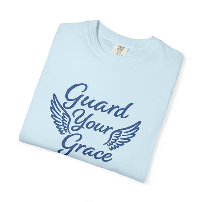 Inspirational Unisex T-Shirt - "Guard Your Grace" - Perfect Gift for Encouragement, Casual Wear, Spiritual Reminder, Faith Apparel
