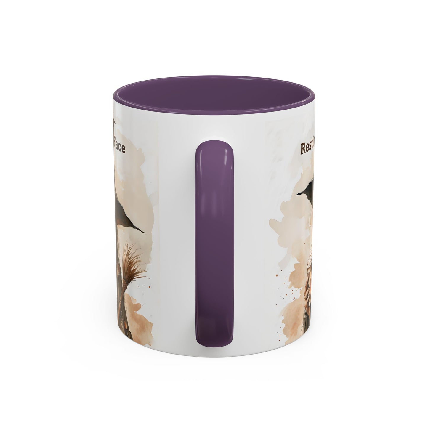 Resting Witch Face Coffee Mug - Halloween Mug, Funny Mug, Witch Mug, Halloween Gift, Coffee Lover Gift