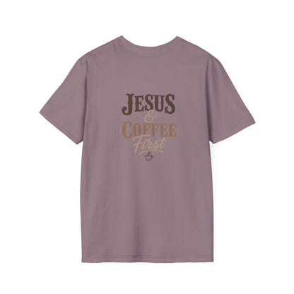 Jesus & Coffee First T-Shirt | Christian Coffee Tee