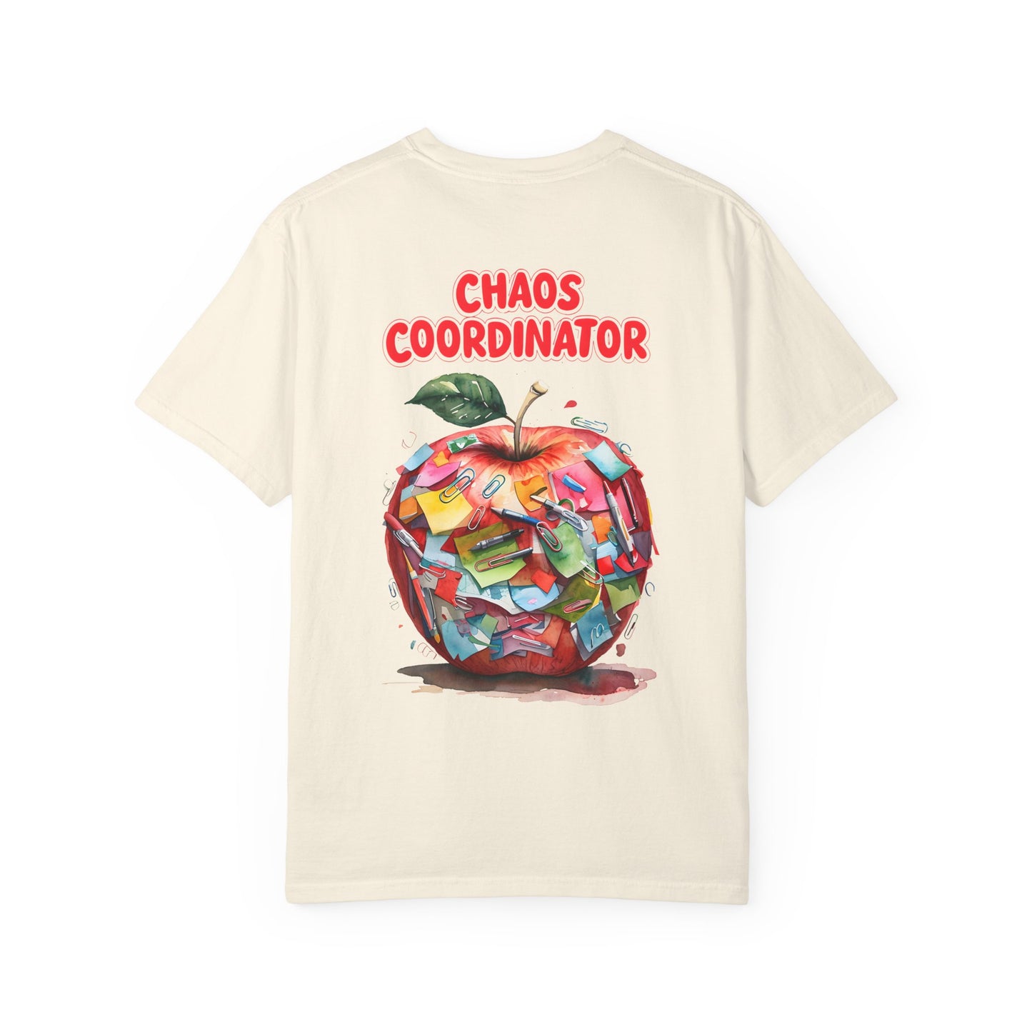 Unisex Garment-Dyed T-Shirt for Teachers - Miss Cindy, Chaos Coordinator Design, Perfect for Back to School, Appreciation Gifts, [...]