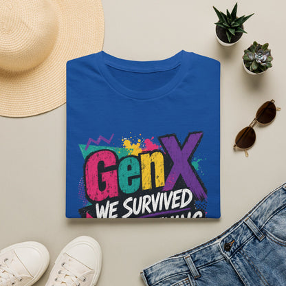Gen X We Survived Everything T-Shirt | 90s Retro Graphic Tee