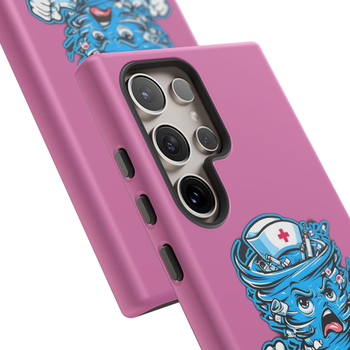 Chaos Coordinator Phone Case, Fun Nurse Gift, Tough Cases for Healthcare Heroes, Unique Cell Phone Cover, Funny Medical Humor/ Pink