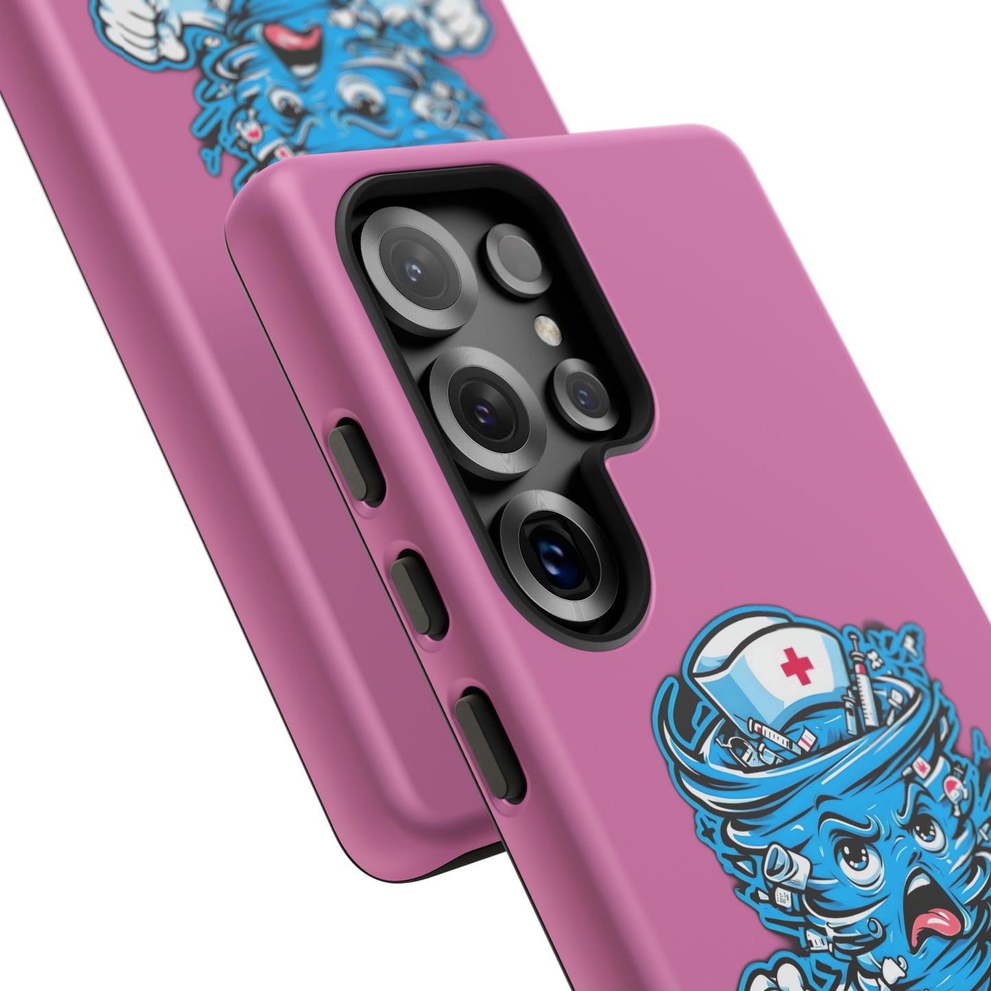 Chaos Coordinator Phone Case, Fun Nurse Gift, Tough Cases for Healthcare Heroes, Unique Cell Phone Cover, Funny Medical Humor/ Pink