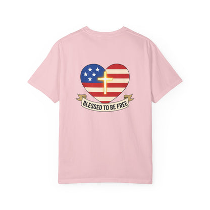 Freedom Blessed to Be Free Unisex T-shirt, Inspirational Tee, Positive Vibes Shirt, Gift for Him or Her, Casual Top, Comfortable Clothing