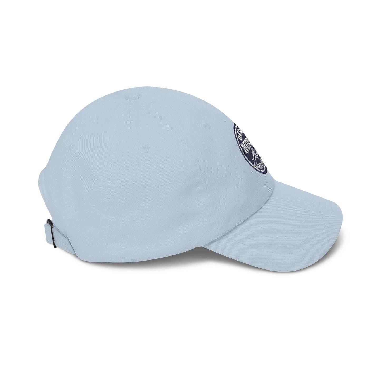 Retired Nurse Lake Crew Dad Cap | Embroidered Patch Adjustable Hat