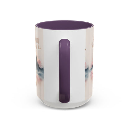 Faith It Till You Make It Coffee Mug, Motivational Drinkware, Inspirational Gift, Morning Coffee Cup, Self-Help Mug