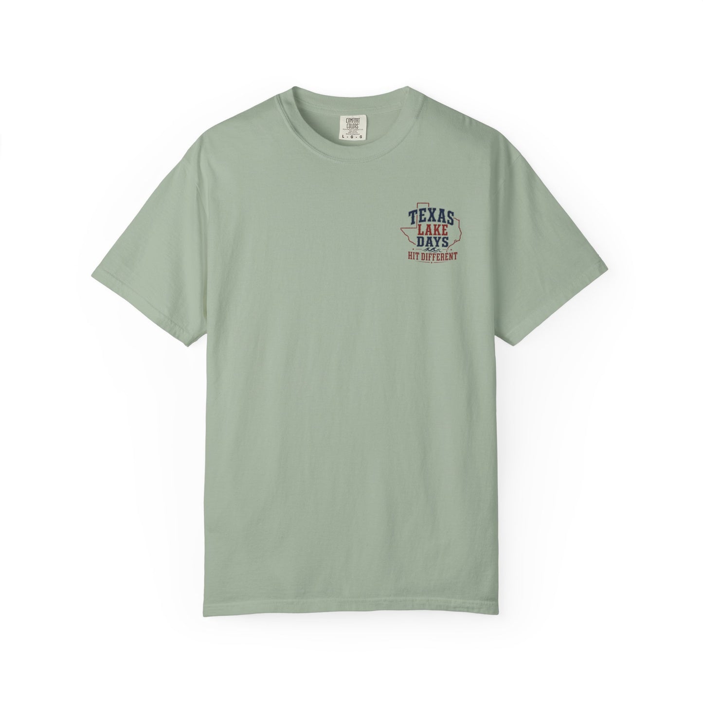 Texas Lake Days Hit Different T-shirt | State Outline Lake Life