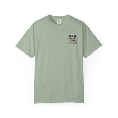 Texas Lake Days Hit Different T-shirt | State Outline Lake Life