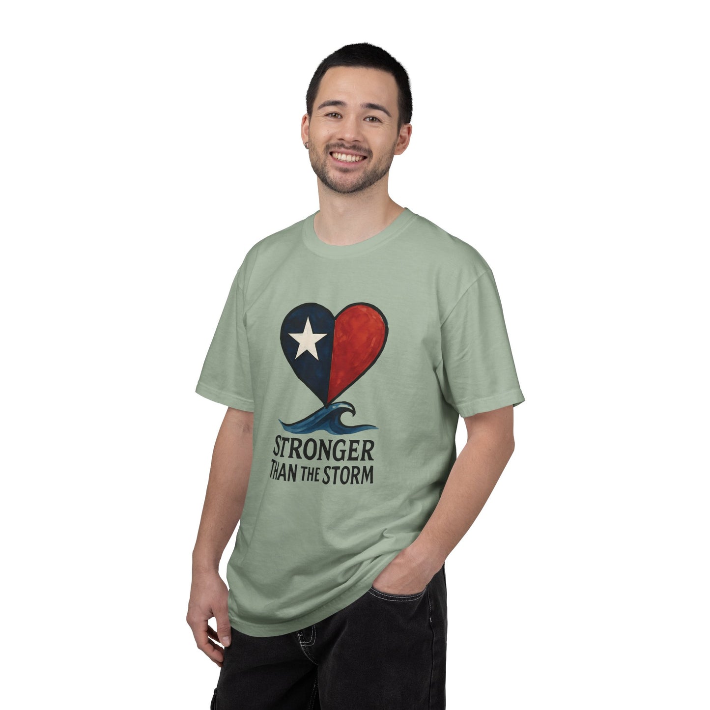 Texas Tough Unisex T-shirt, Stronger than the Storm, Texas Pride Tee, Southern Attitude Shirt, Lone Star State Apparel