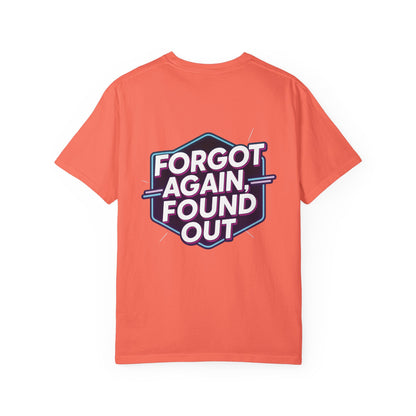 Gen X-Hausted Unisex T-shirt, Forgot Again Found Out Funny Tee, Gen X Humor Gift, Retro 80s 90s Shirt, Vintage Style Clothing