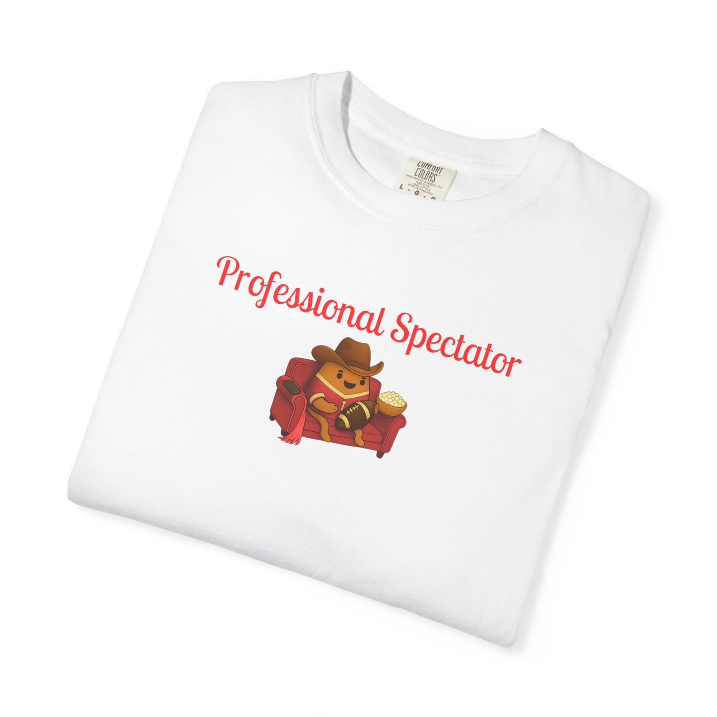 Professional Spectator Unisex T-Shirt Football Season, Game Day Tee, Sports Fan Shirt, Team Spirit Top, Casual Football Apparel