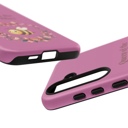 Queen of the Hive Bee Phone Case | Cute Floral Bee iPhone Case