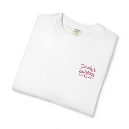 Daddy's Sidekick Embroidered T-Shirt | Daddy Sidekick Tee
