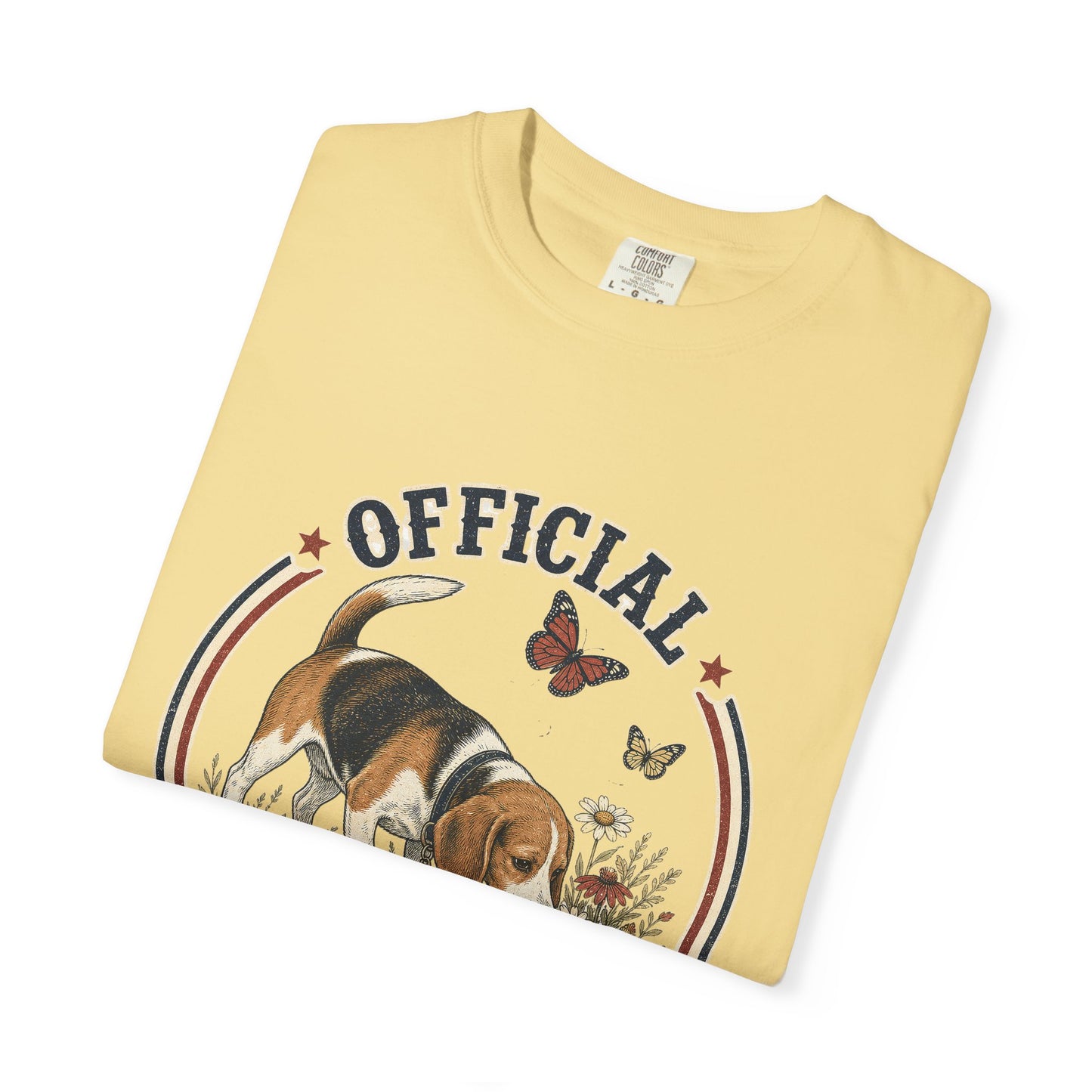 Official Neighborhood Sniff Inspector Beagle T-Shirt | Dog Lover Tee