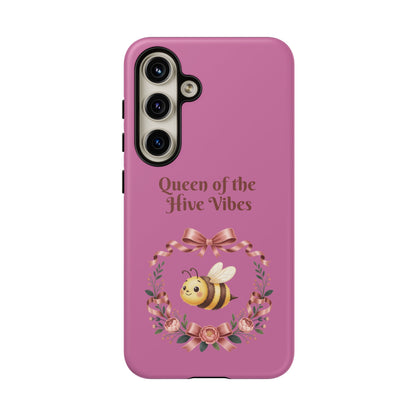 Queen of the Hive Bee Phone Case | Cute Floral Bee iPhone Case