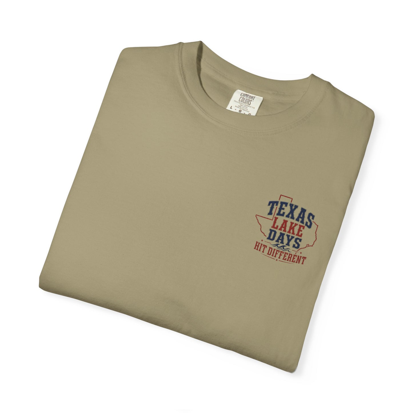 Texas Lake Days Hit Different T-shirt | State Outline Lake Life