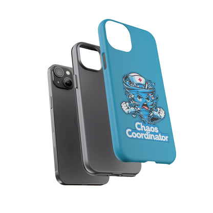Chaos Coordinator Phone Case, Fun Nurse Gift, Tough Cases for Healthcare Heroes, Unique Cell Phone Cover, Funny Medical Humor
