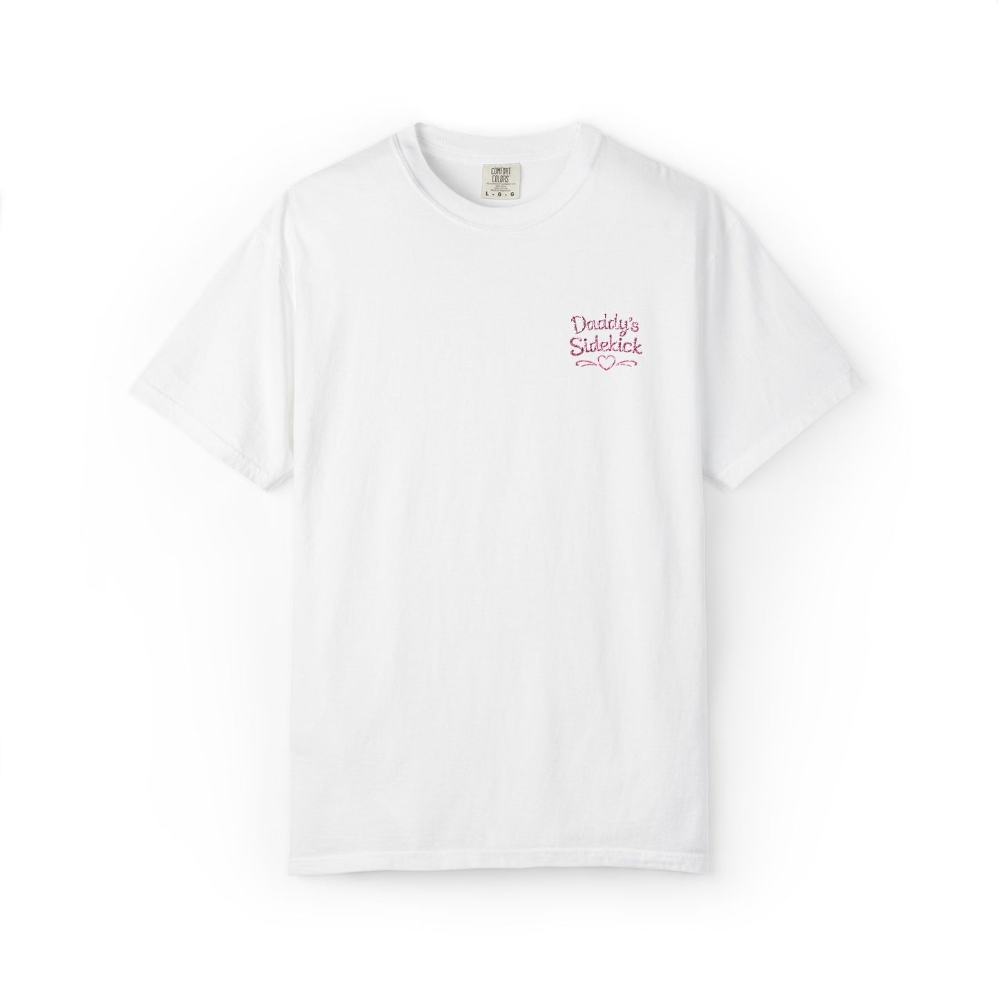 Daddy's Sidekick Embroidered T-Shirt | Daddy Sidekick Tee