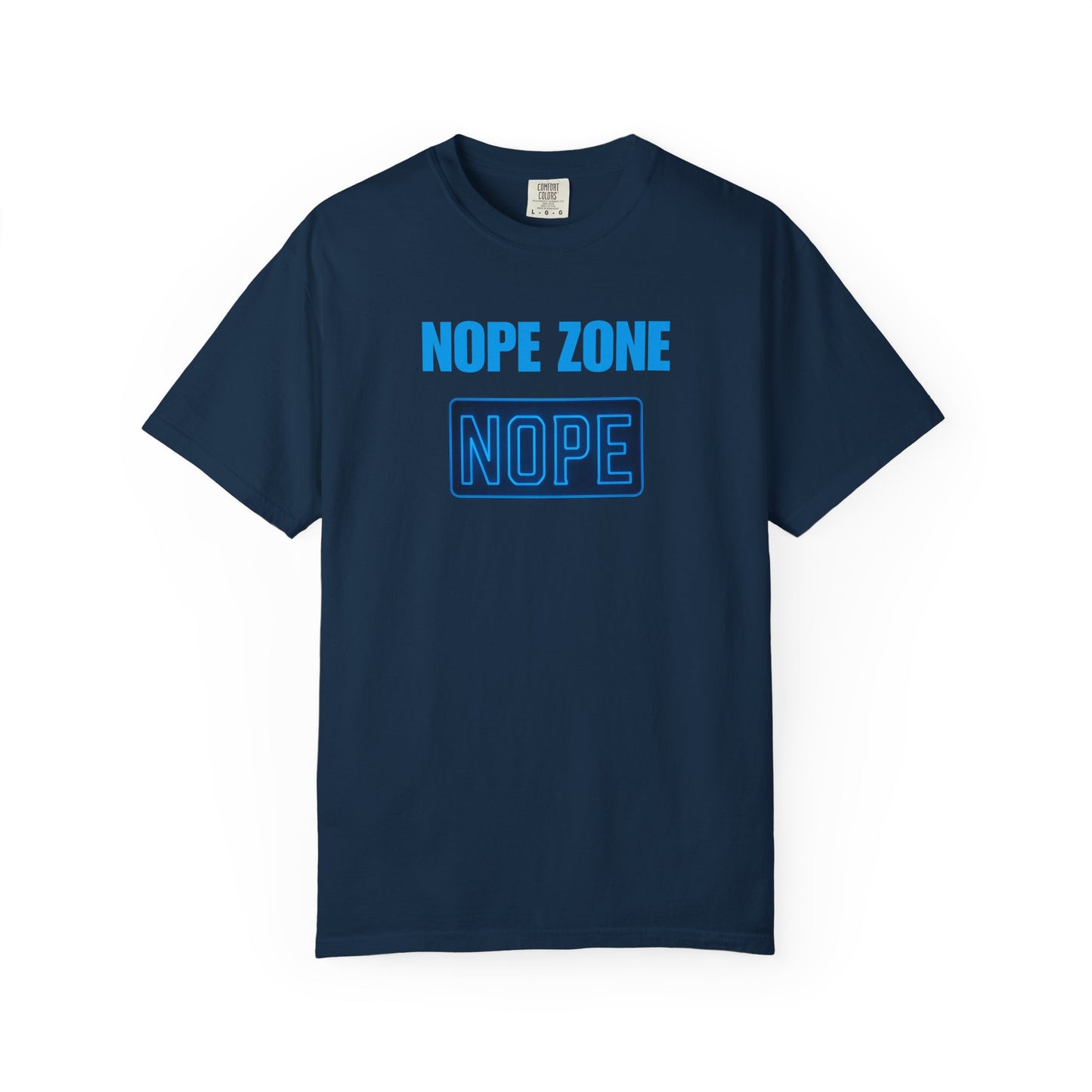 Nope Zone Humor Gen X T-shirt, Unisex Tee, Vintage Graphic Tee, Funny Shirt, Sarcastic Tee, Retro Gift