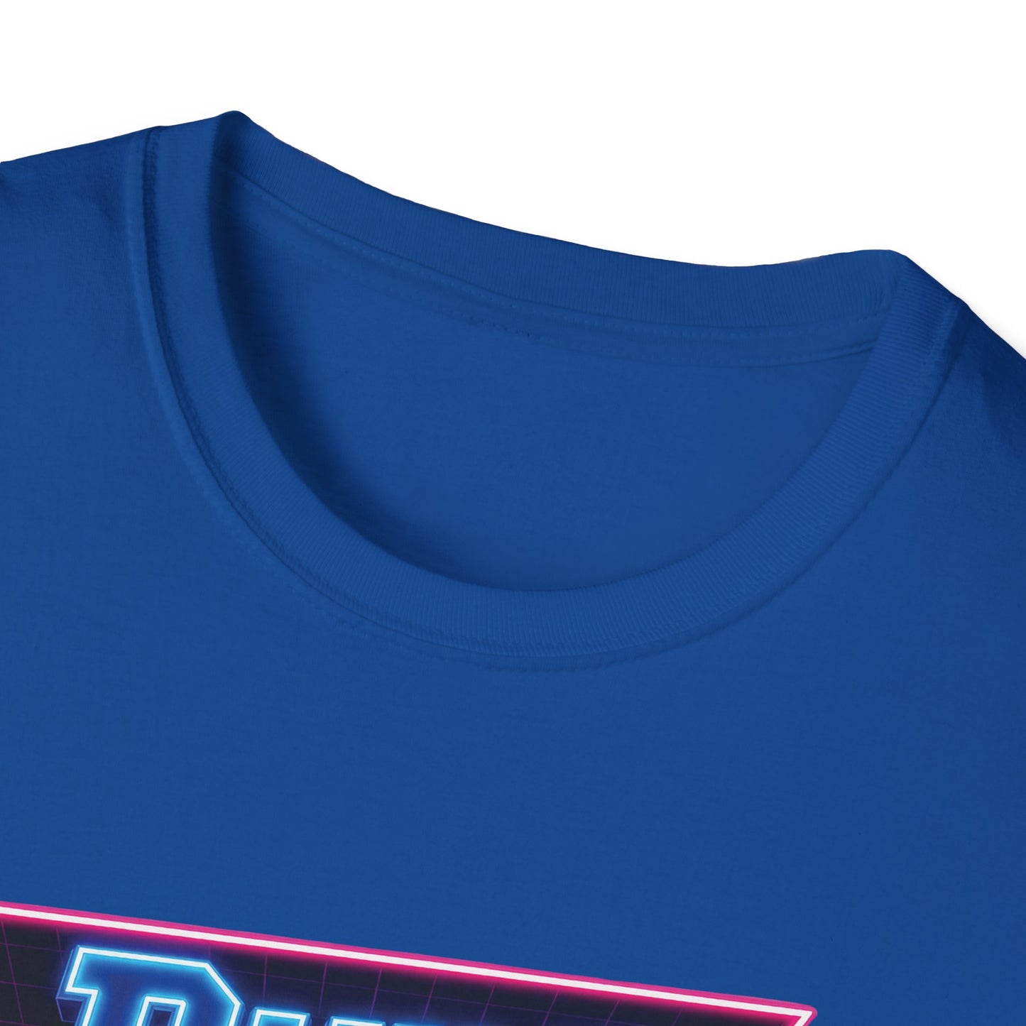 Built Different Raised Offline T-Shirt | Retro 80s Neon Graphic Tee