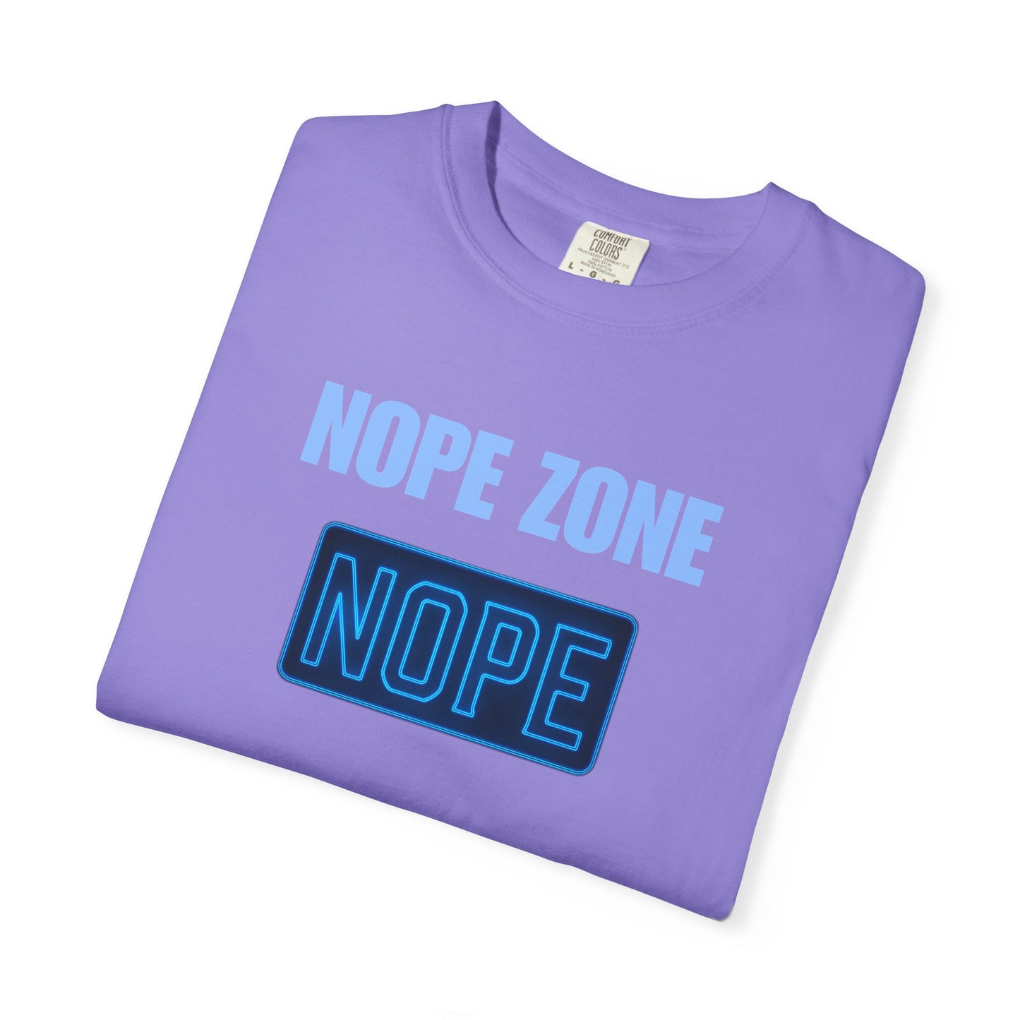 Nope Zone Humor Gen X T-shirt, Unisex Tee, Vintage Graphic Tee, Funny Shirt, Sarcastic Tee, Retro Gift