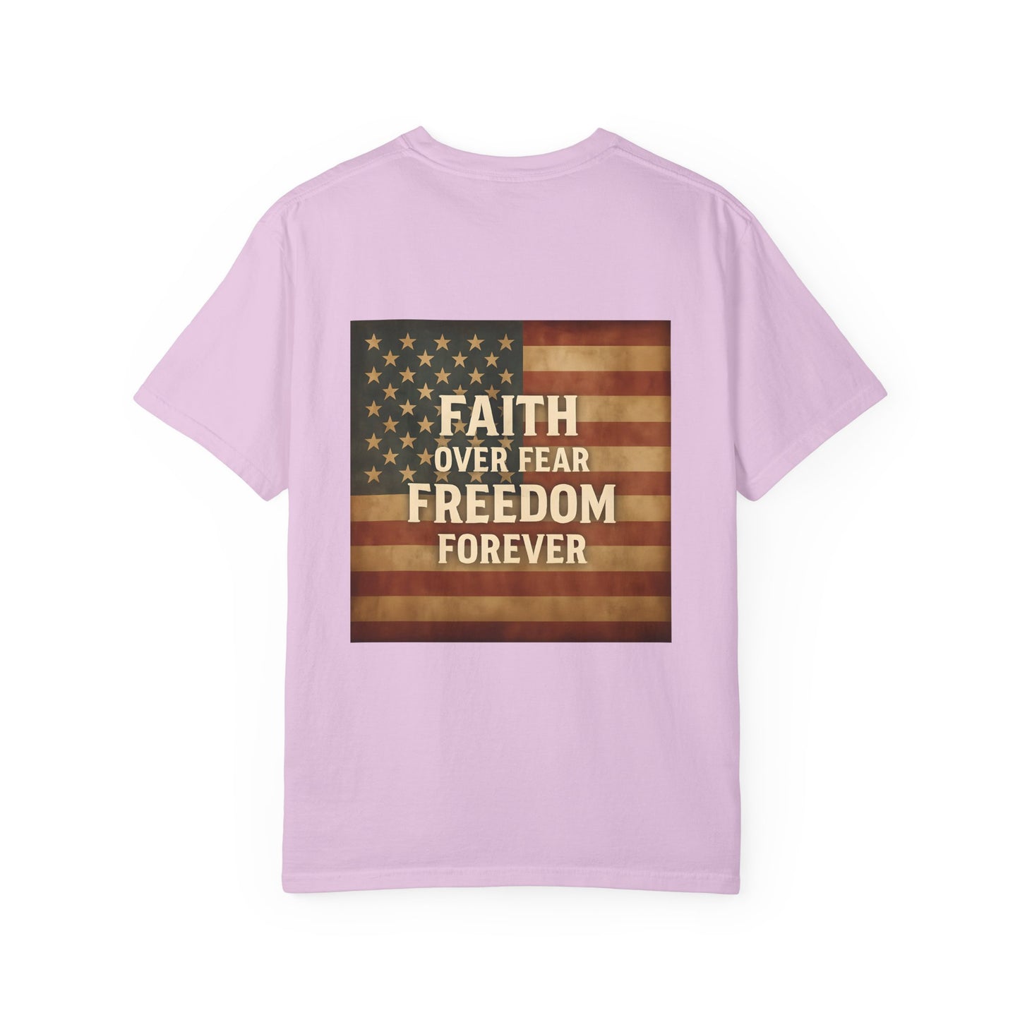 Faith Family Freedom Unisex T-shirt, Christian Tee, Faith Over Fear Shirt, Religious Apparel, Inspirational Clothing