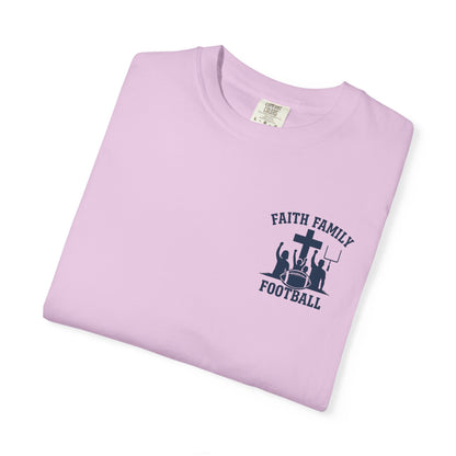 Faith Family Football Unisex Garment-Dyed T-Shirt, Casual Sportswear, Gift for Sports Lovers, Everyday Comfort Tee, Team Spirit [...]