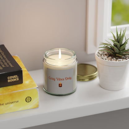 Cozy Vibes Scented Candles | Aromatherapy Gift, Home Decor, Relaxation, Eco-Friendly, Self-Care, Cozy Home