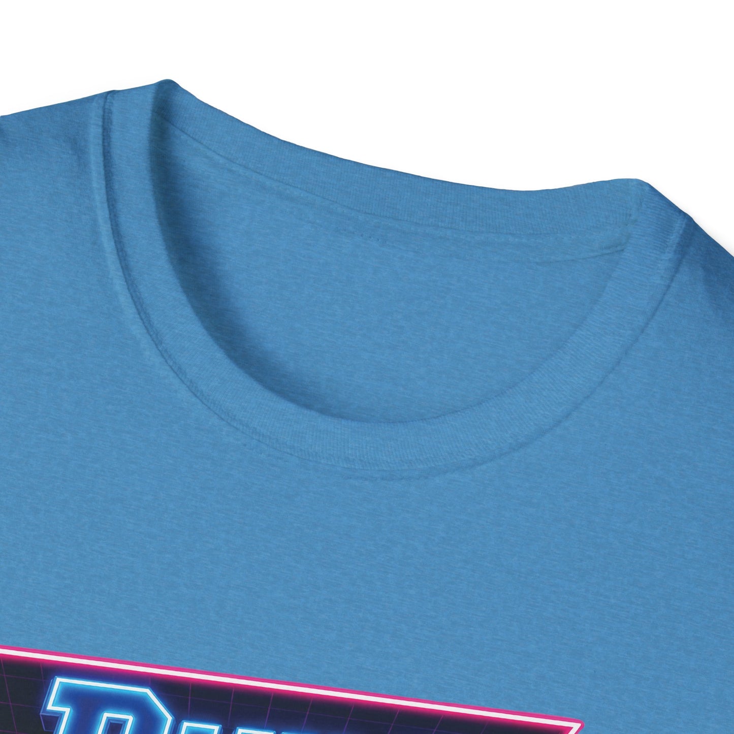 Built Different Raised Offline T-Shirt | Retro 80s Neon Graphic Tee