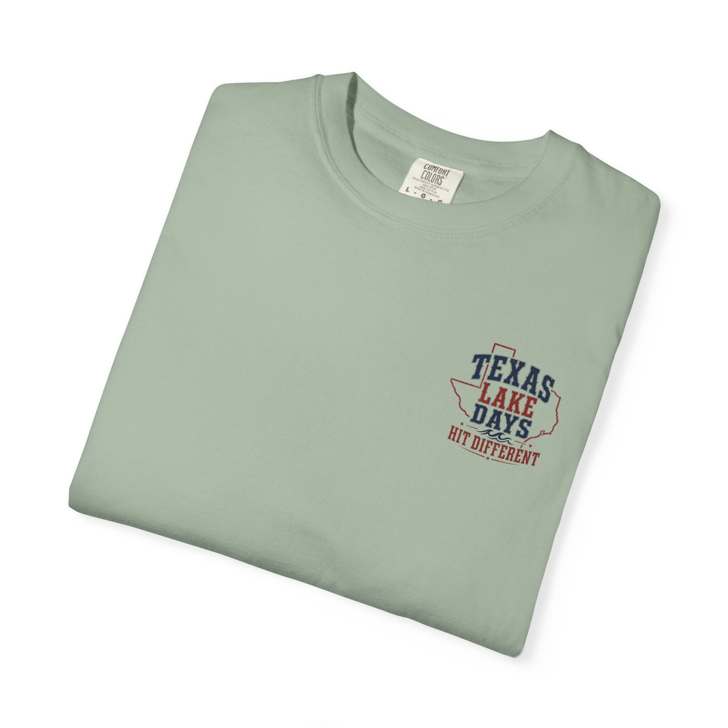 Texas Lake Days Hit Different T-shirt | State Outline Lake Life