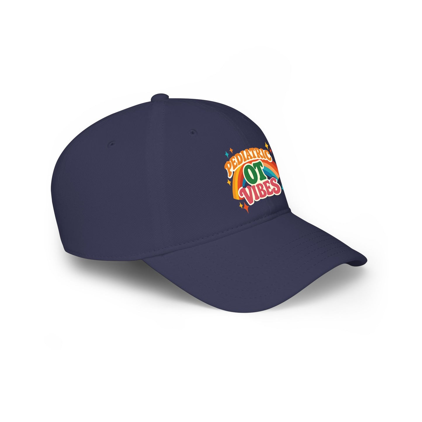 Pediatric OT Vibes Cap | Occupational Therapy Rainbow Logo