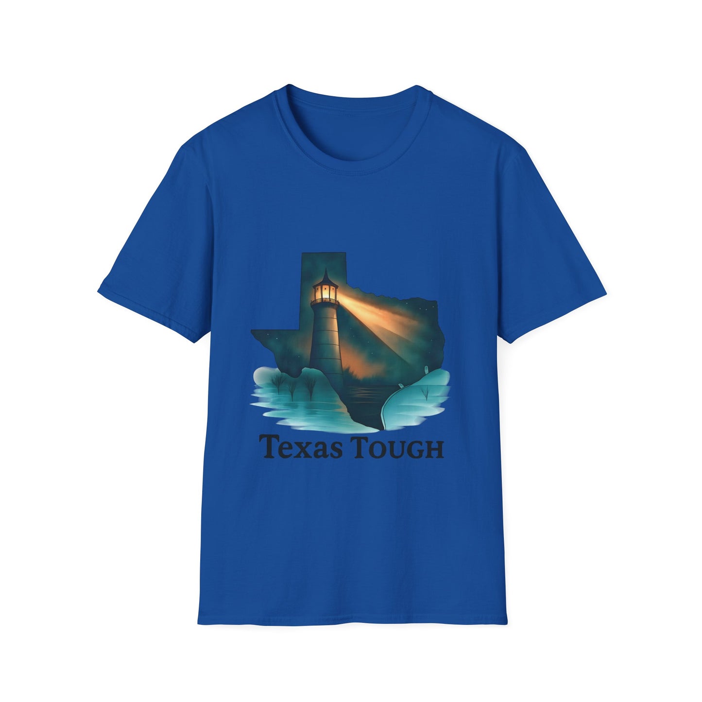 Texas Tough Texas Pride T-Shirt | Lone Star Flag Design