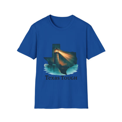 Texas Tough Texas Pride T-Shirt | Lone Star Flag Design